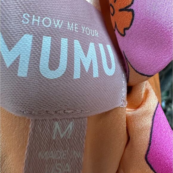 Show Me Your Mumu Lane Midi Dress - Poppin Poppy NWT 198.00 Size Medium - Picture 7 of 10